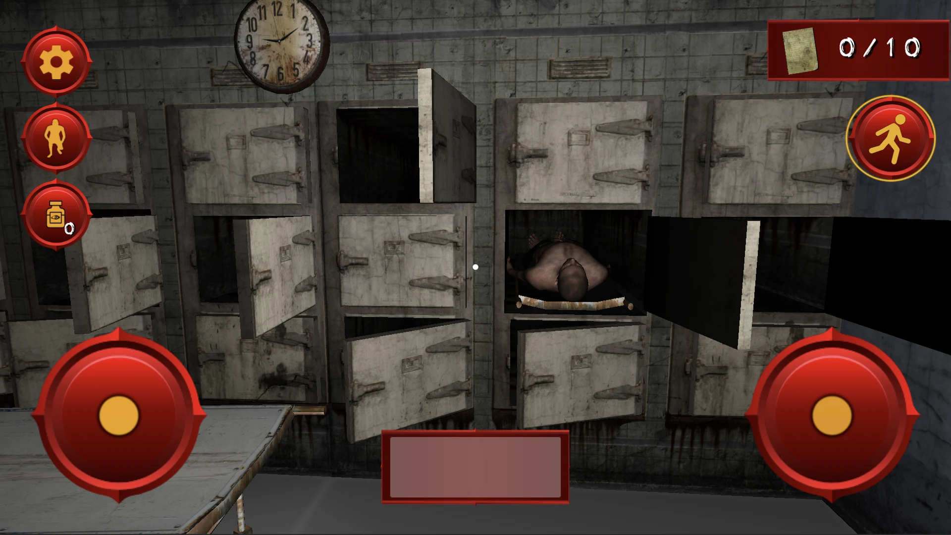 Haunted horror morgue hospital screenshot